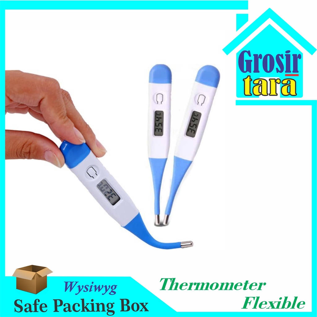 Thermometer Digital Flexible Rigid General Care Termometer Lentur ukur suhu ketiak anak