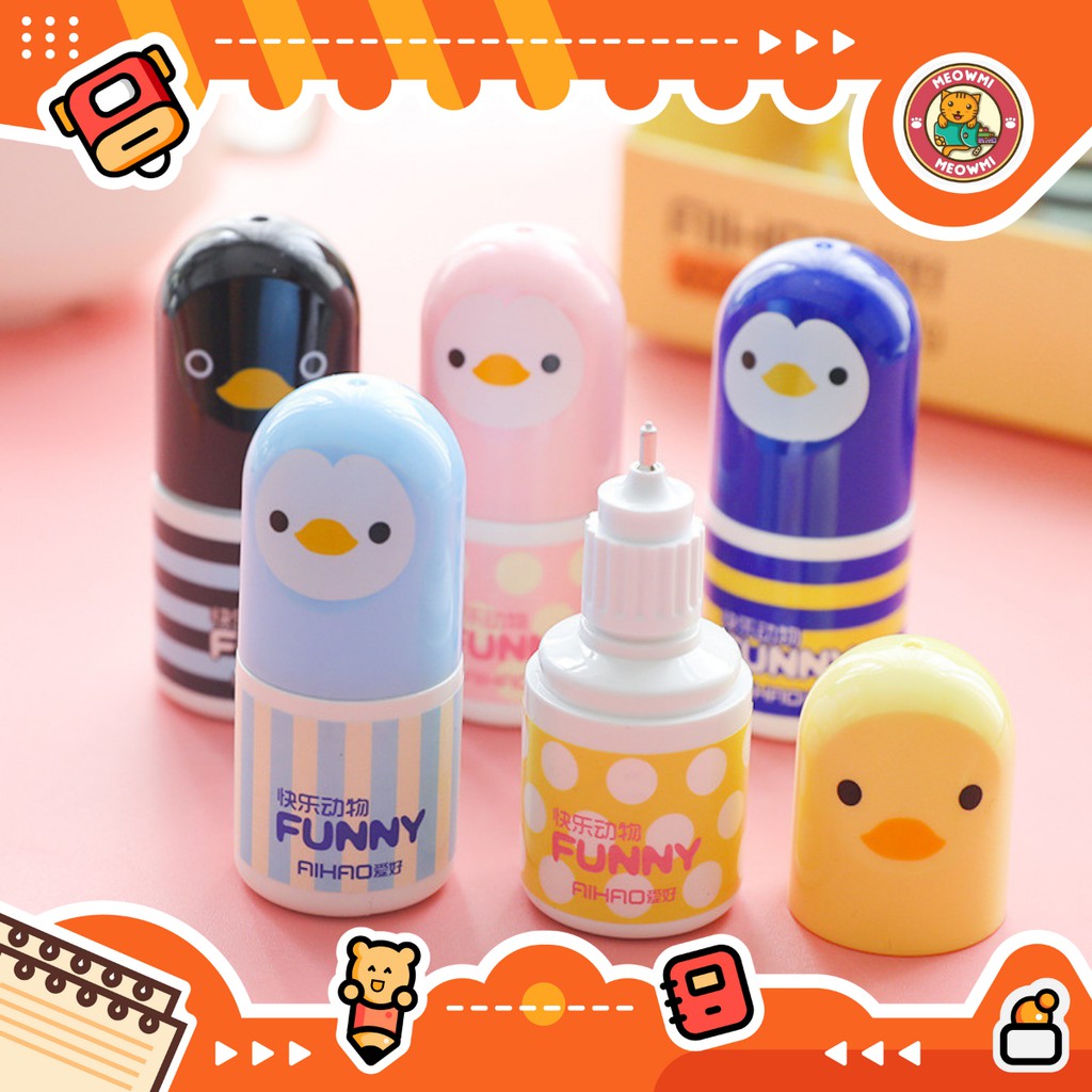 

Tip Ex Cair Corection Pen Karakter ChiCk CP0002