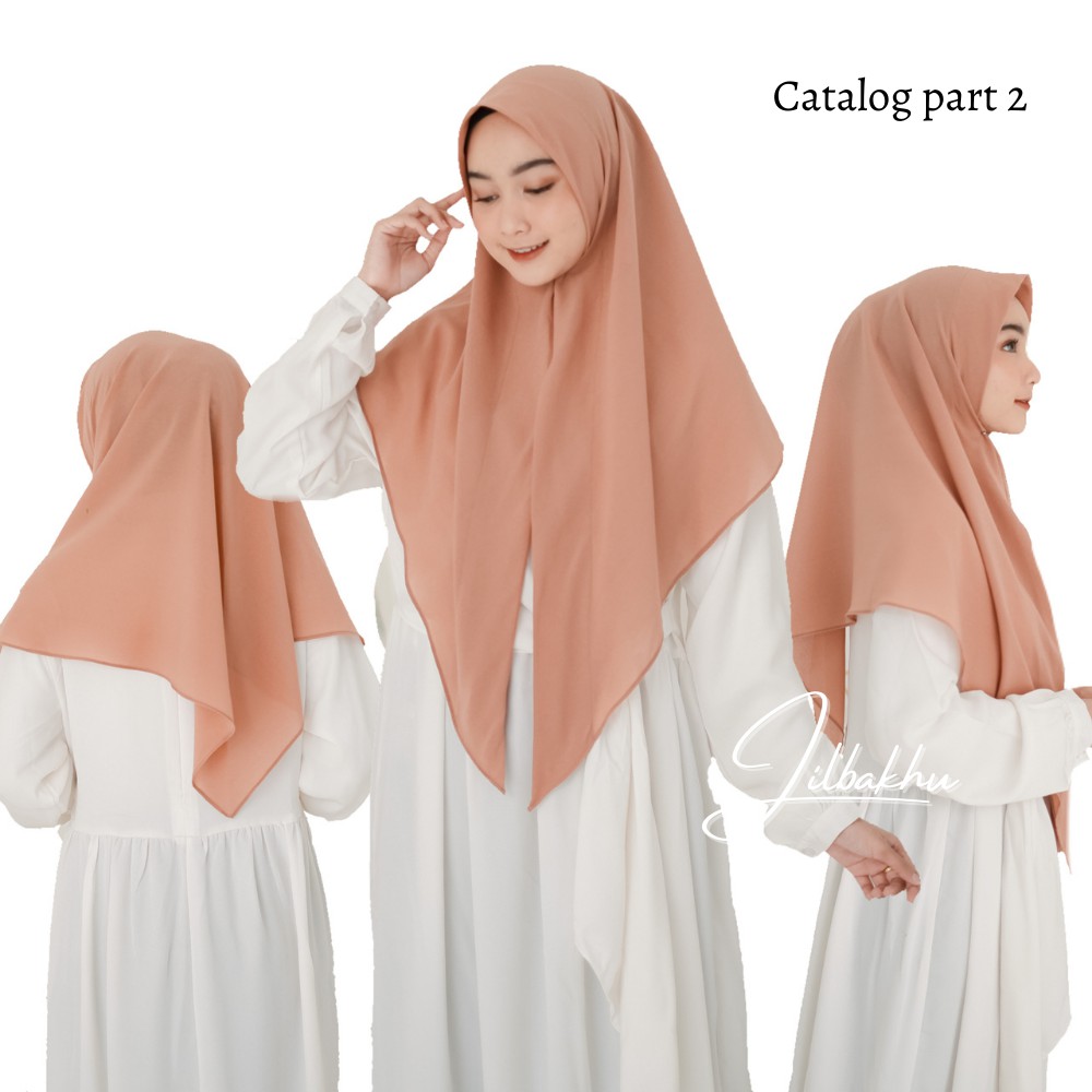 Jilbab Segitiga Instan Warna Ke - II