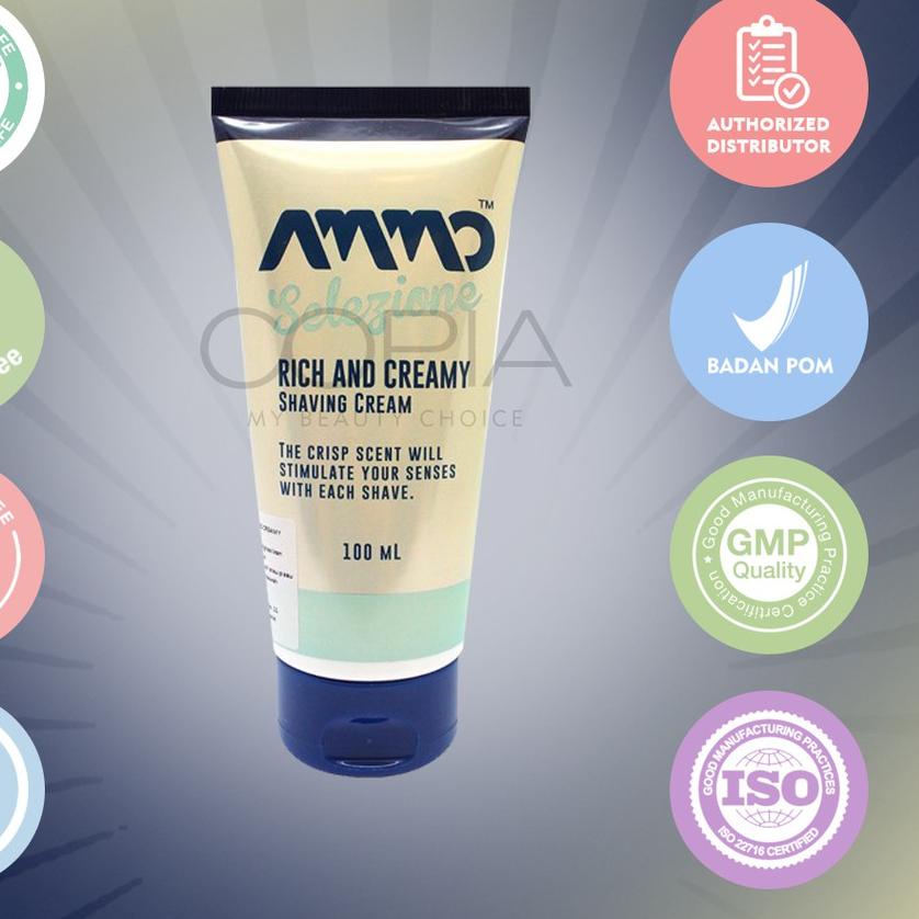 ♙ Beaute Recipe Ammo Selezione Rich And Creamy Shaving Cream 100 ml ✪