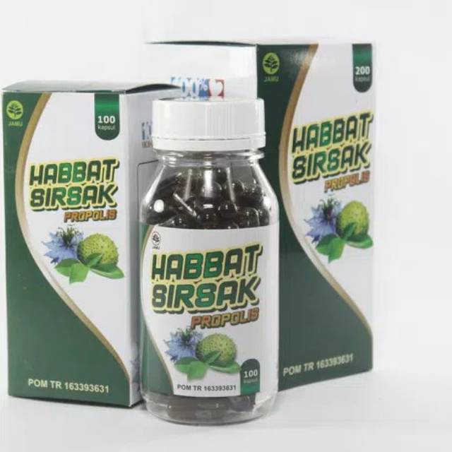 HABBAT SIRSAK PLUS PROPOLIS 100 ORIGINAL