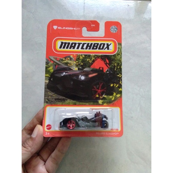 Matchbox diecast Polaris slingshot hitam