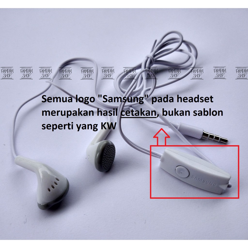 Headset Handsfree Earphone Samsung Galaxy J1, J2, J3 , J5, J7, Ace Original HS330 | Smule, HS 330