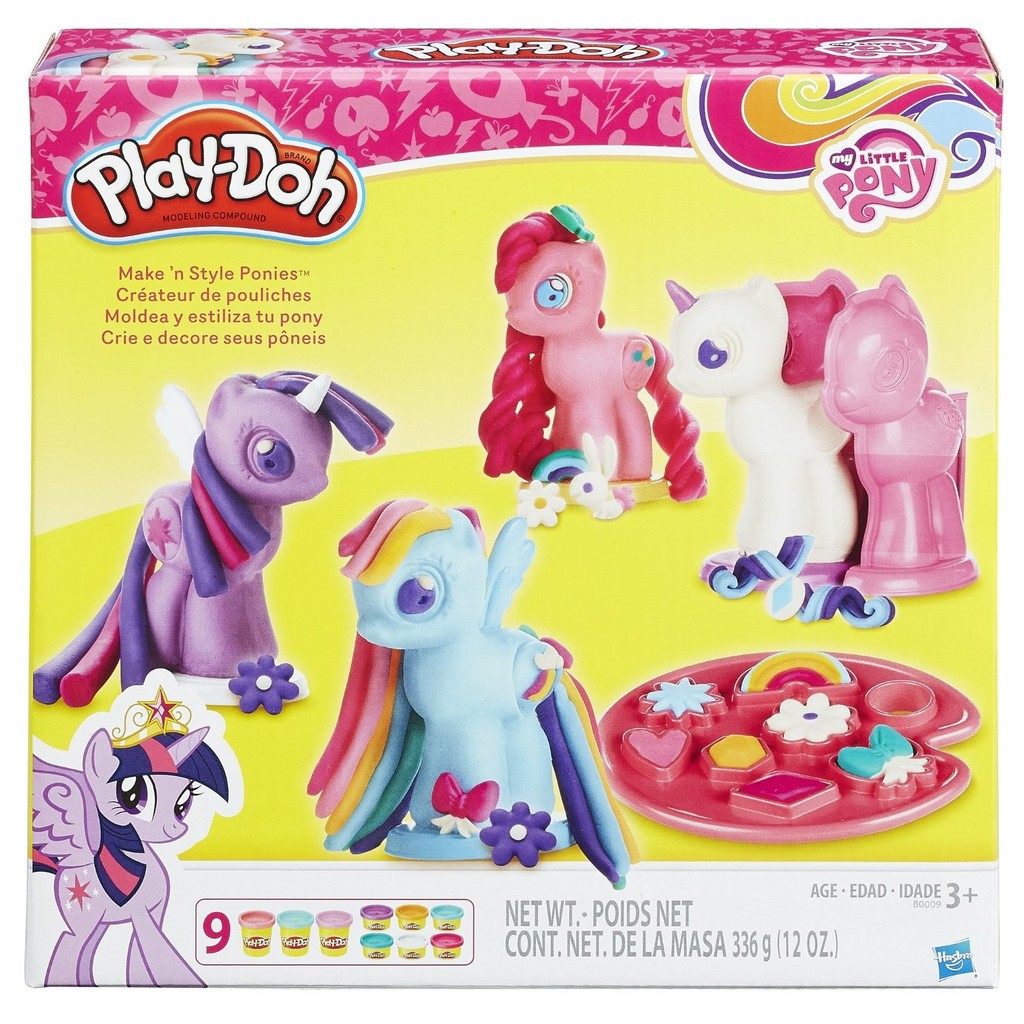 rainbow dash play doh