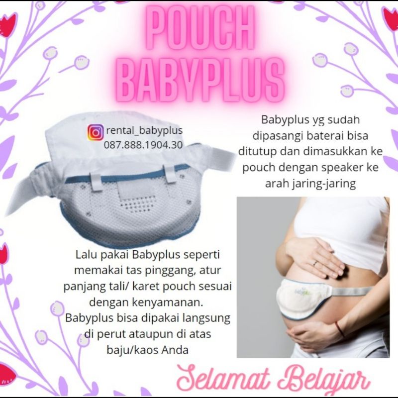 tambah SEWA pouch kedua atau upgrade POUCH BARU (sewa bukan beli)