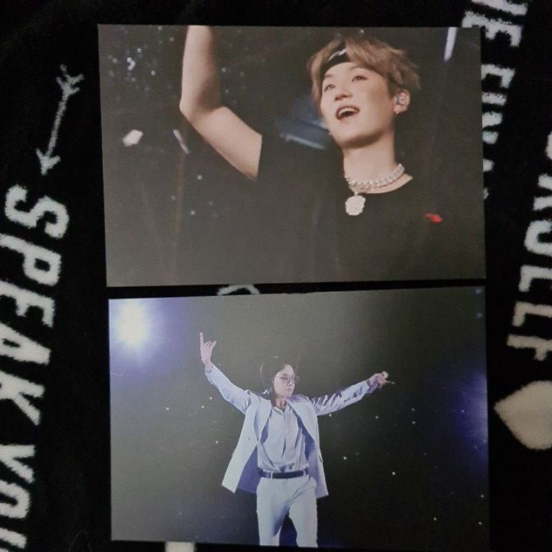 BTS break the silence postcard suga Jhope