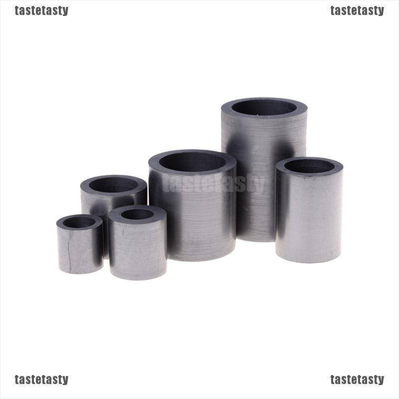 【TATY】6 Size Pure Graphite Crucible Cup Propane Torch Melting Gold Silver Copper