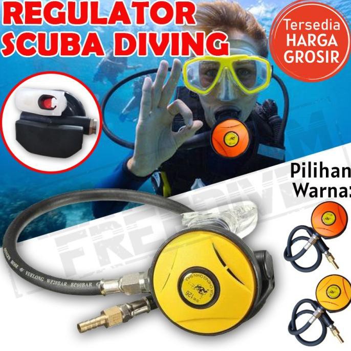 Regulator Nelayan Dakor Octopus Selam Dacor Kompresor Nelayan No Delta