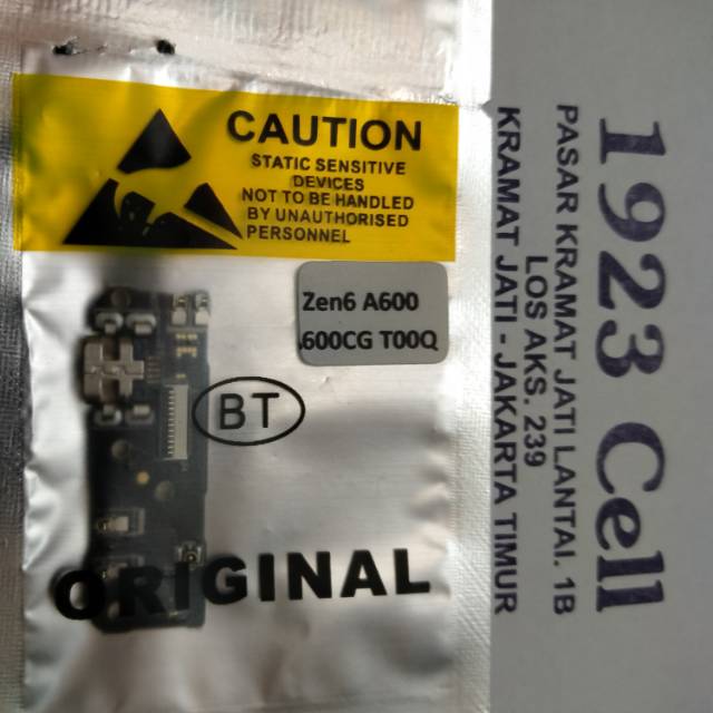 PAPAN BOARD UI CHARGER CONNECTOR CHARGER ASUS ZENFONE 6