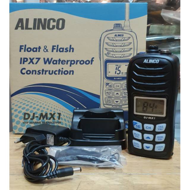 HT ALINCO VHF MARINE DJ-MX1