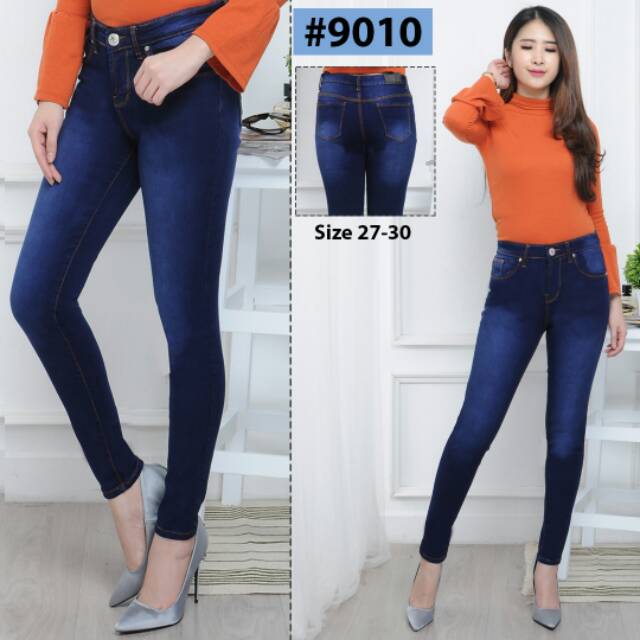 ( Size 27 - 30 ) MC girl - Celana Jeans Polos Wanita / Celana Soft Jeans / Celana Jeans / Celana Korea / Celana Panjang Jeans