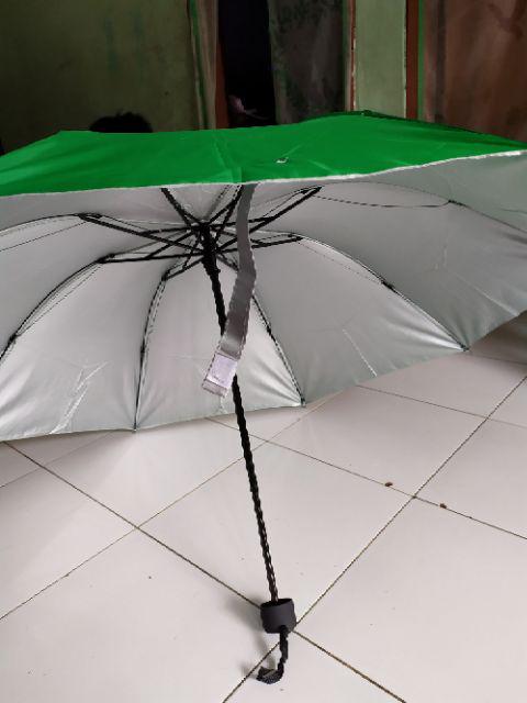 Payung Lipat Loko Lapis Silver