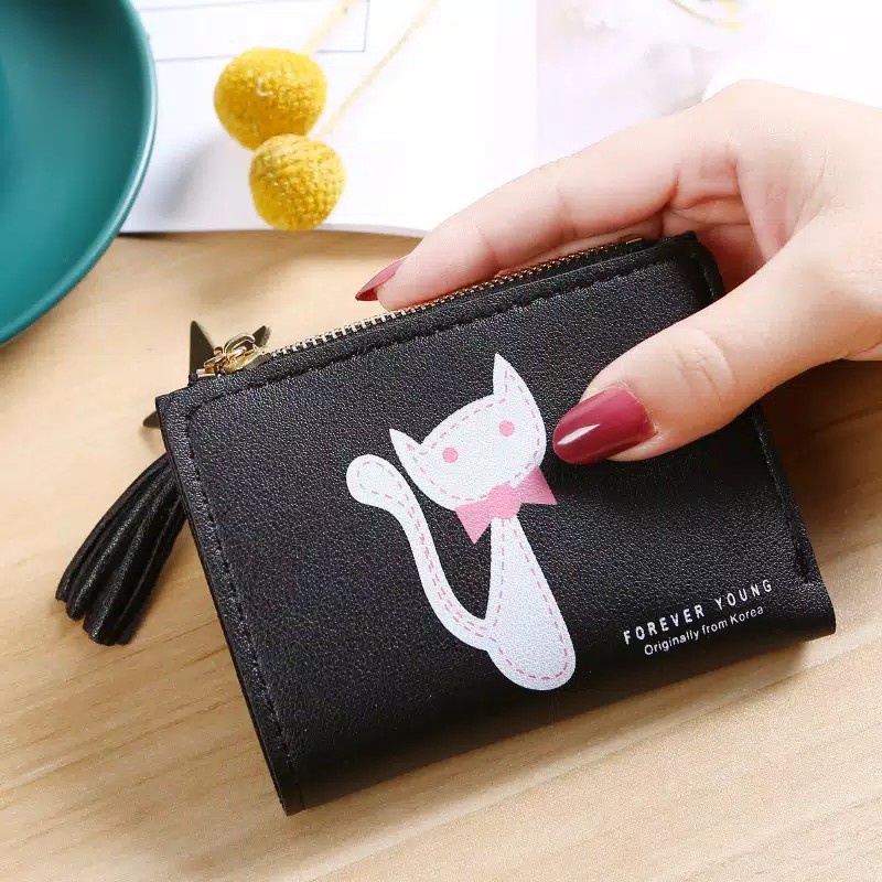 Dompet Lipat Wanita Korean Fashion Trendy Fashion Wallet Mallshop