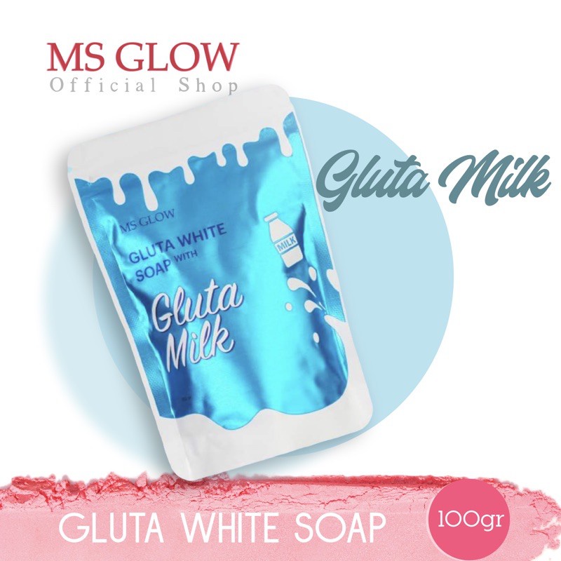 Gluta white soap / Sabun pemutih / Gluta Kojic / Gluta Milk / Gluta Collagen / Halal / Original 100%