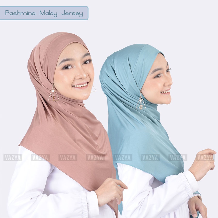 Pashmina Instant Malay Tali Ikat Jersey
