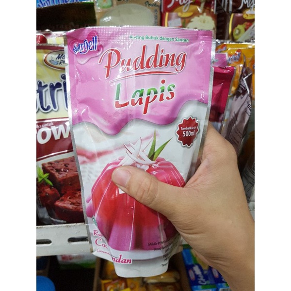 

pudding susu nutrijell
