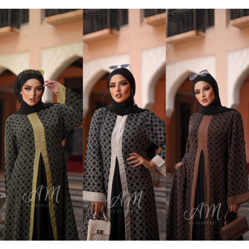 ANNEMARIE 04 DRESS AMORE BY RUBY ORI GAMIS TERBARU DRESS MUSLIM BAJU WANITA