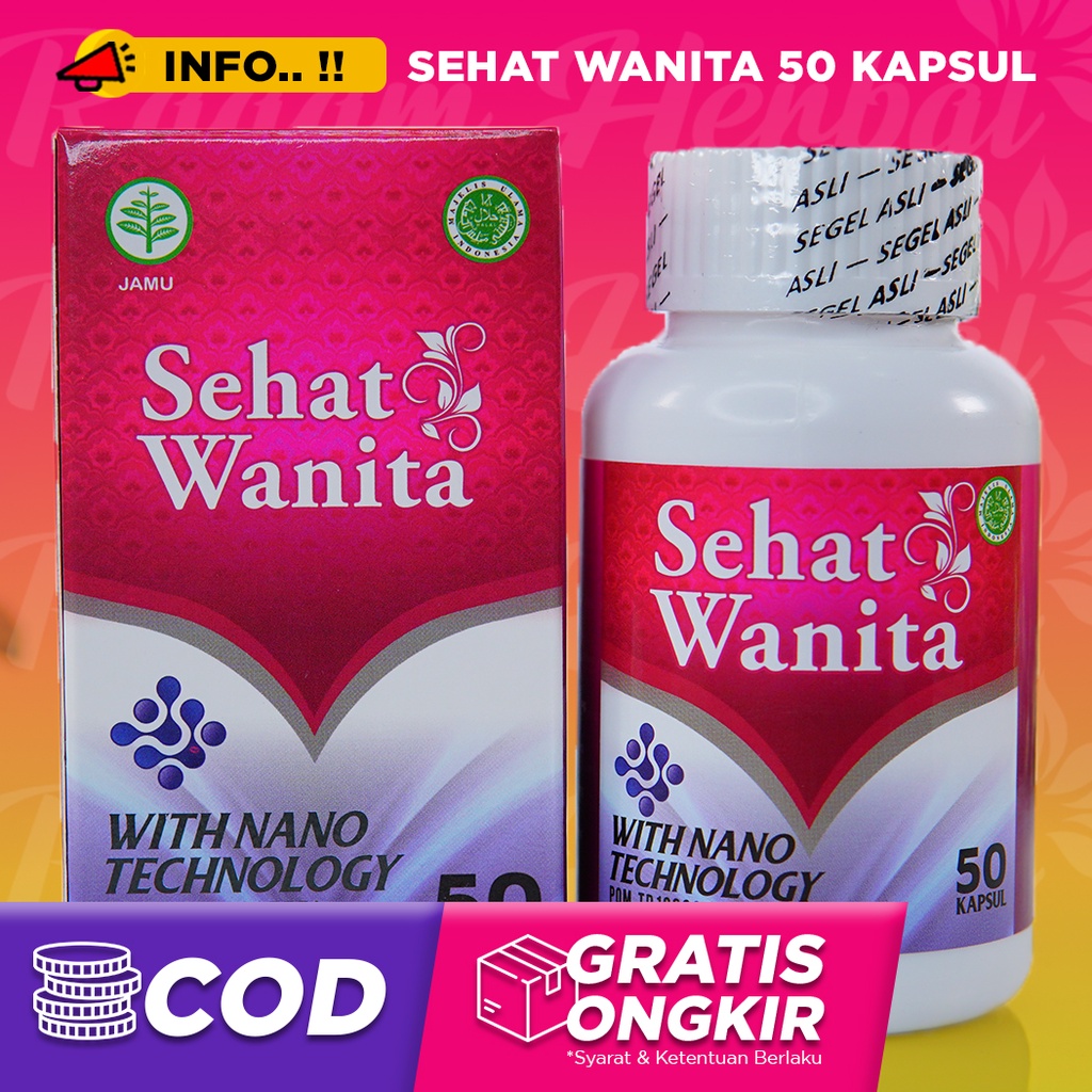Sehat Wanita Asli Original Resmi 100%