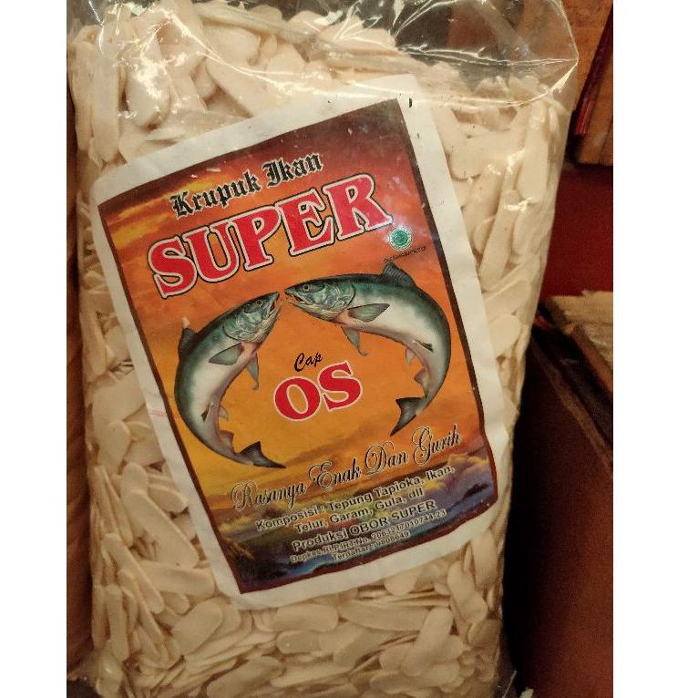 

[KODE PRODUK 87T6991] Kerupuk Ikan Tenggiri Riky OS Mentah 1Kg