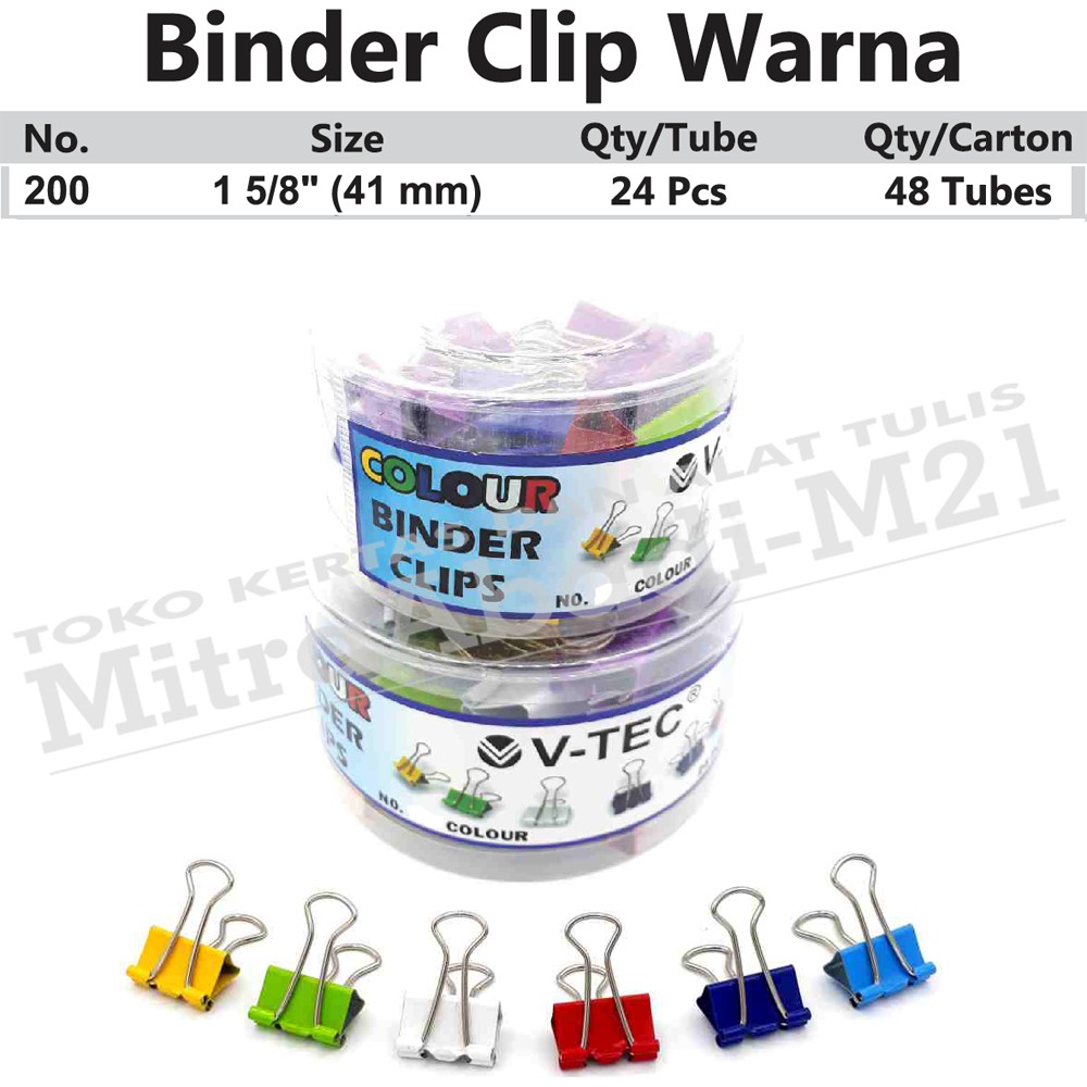 

BINDER CLIP VTEC 200W