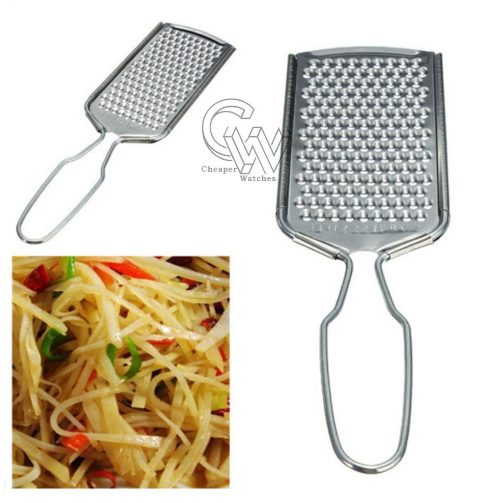 Cheaper-Parutan Keju Kentang Coklat Buah Grater Cheese Alat Dapur Parut Stainless Serbaguna