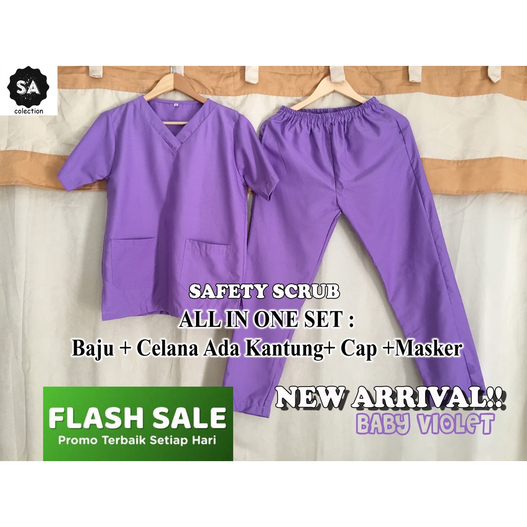 SUPER FLASH SALE!! BAJU OK / BAJU JAGA / SERAGAM MEDIS / BAJU SCRUB / BAJU OKA