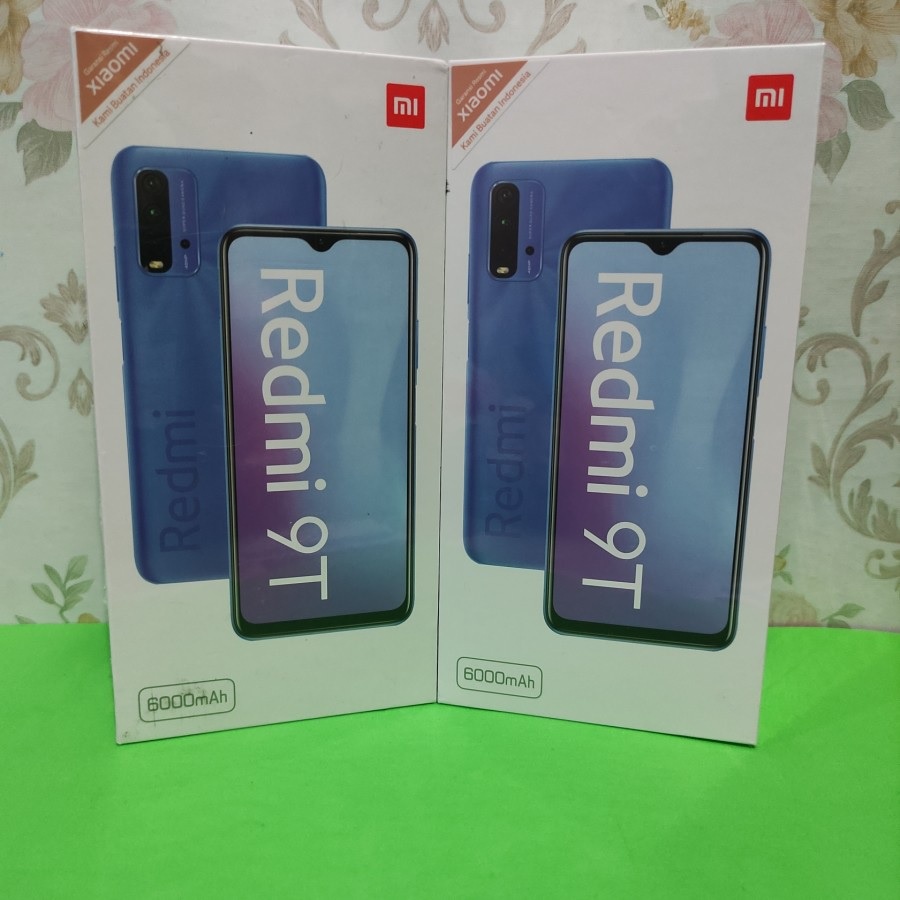 Xiaomi Redmi 9T - 4/64 - 6/128 - Ram 4GB Rom 64GB - Ram 6GB Rom 128 GB - Baru - Garansi Resmi