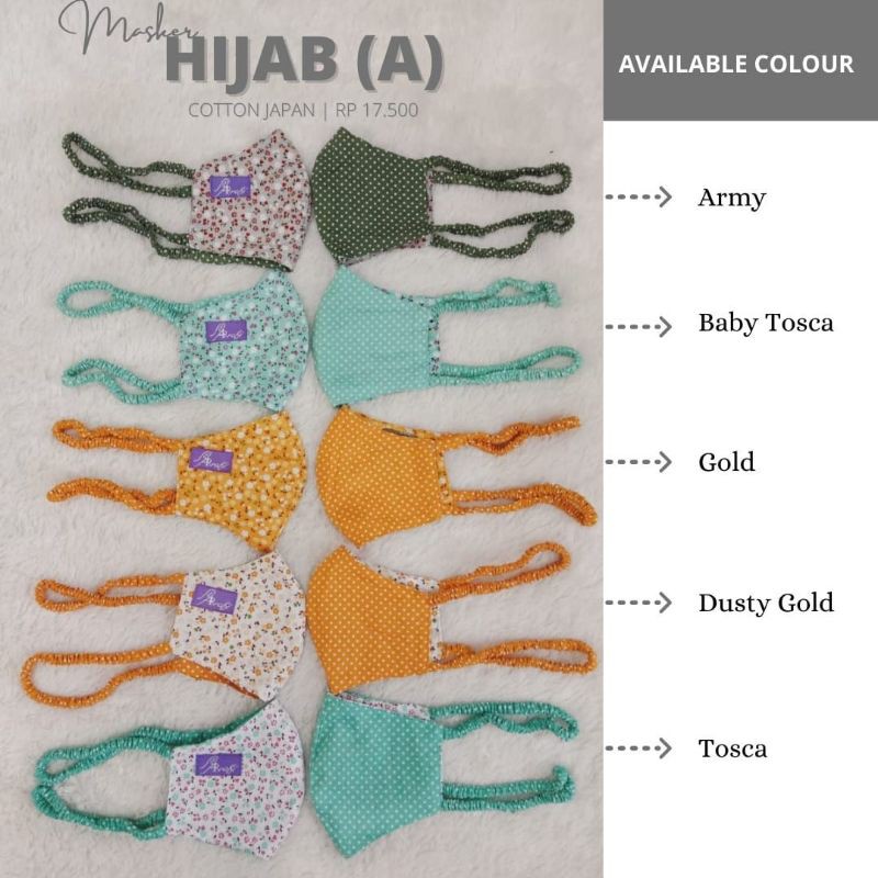 MASKER HIJAB BY ARRAFI HIJAB