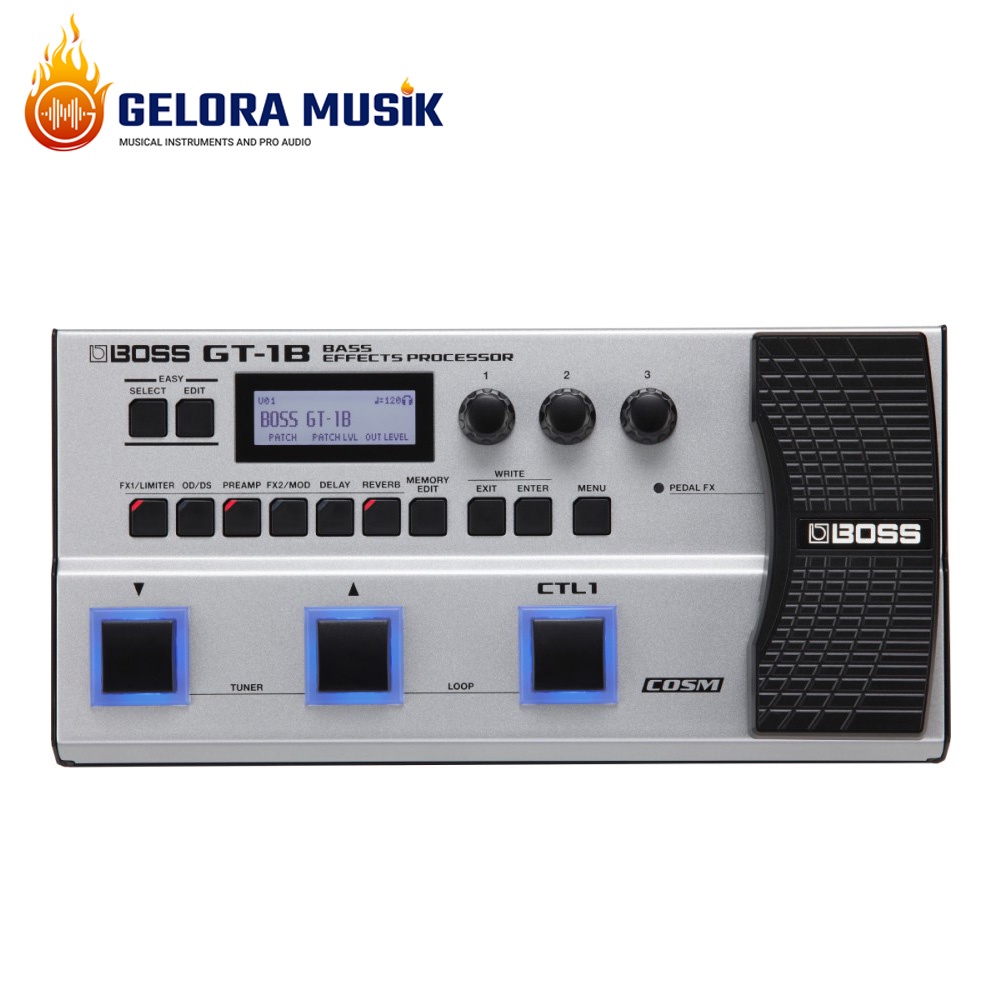 Efek Gitar Processor / Multiple Efek Boss GT-1B