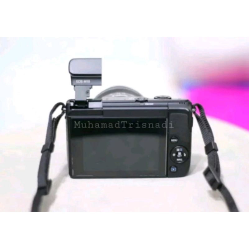 Camera Kamera Mirrorless Canon Eos M10 Lensa 15-45mm Hitam Murah-2
