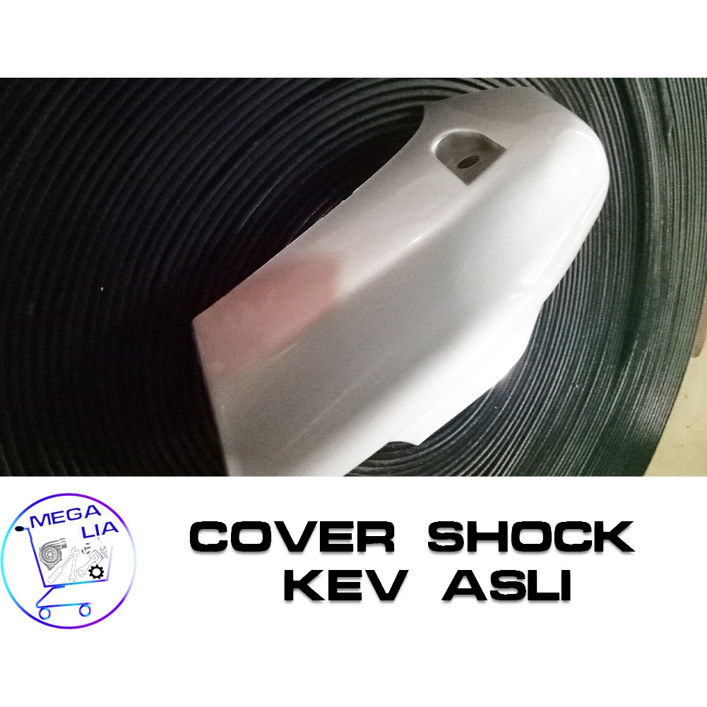 COVER SHOCK DEPAN KANAN KEV SUPRA FIT/ X125 61200-KEV-880-FMH 100% ORI HONDA