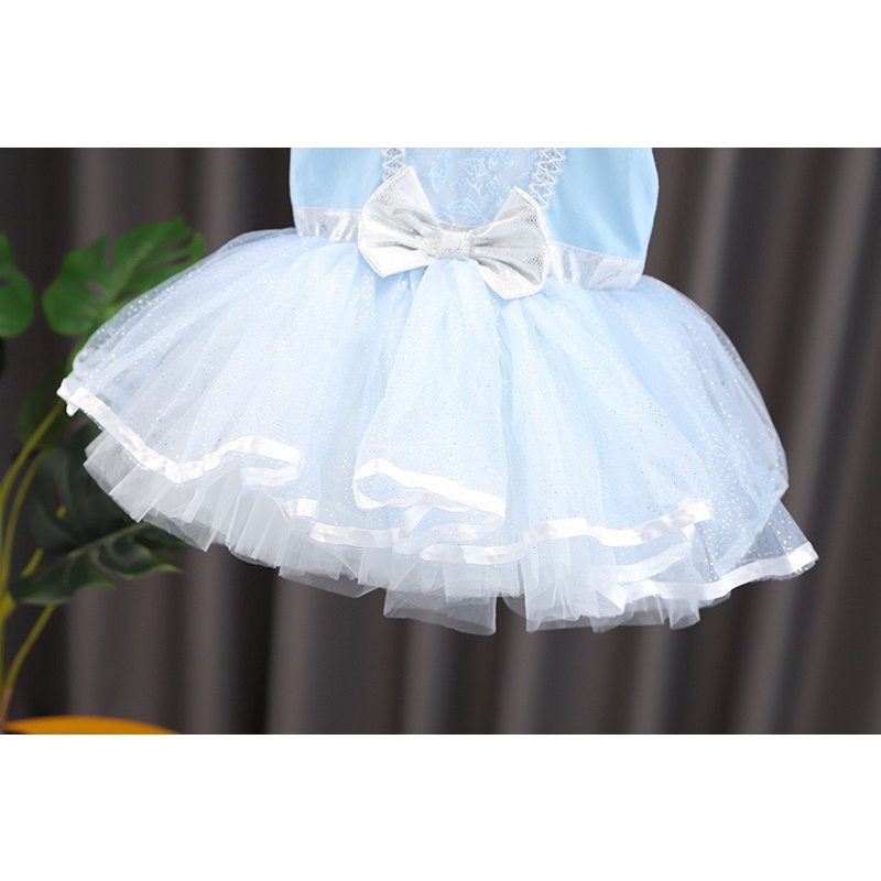 DRESS ANAK PEREMPUAN COSPLAY BAJU KOSTUM GAUN PRINCESS BALLET TUTU PARTY COSPLAY DBB