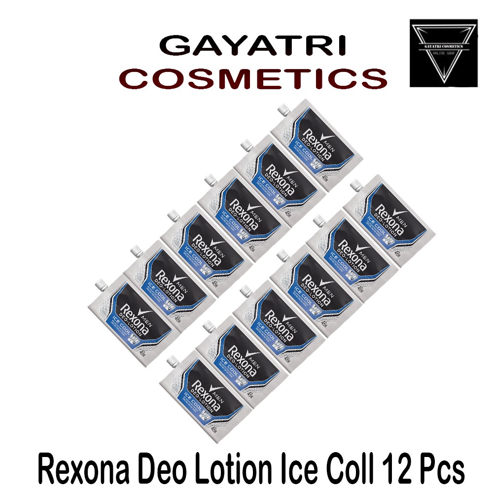 Rexona Deo Lotion Ice Coll Sachet 12 pcs