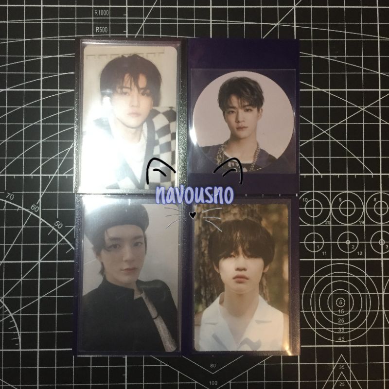 NCT Dream chenle dad v1, jeno hello kihno, cc jeno, jaemin deco sticker concept