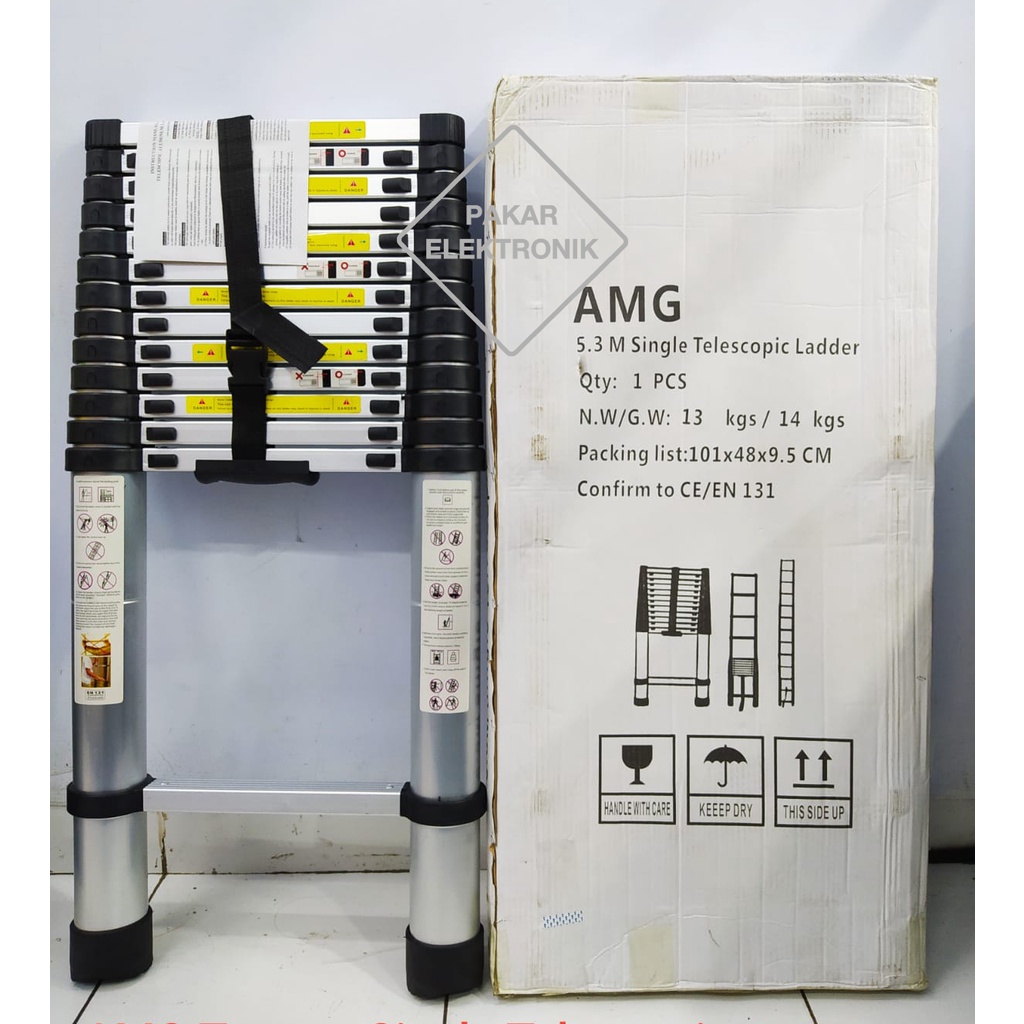 AMG Tangga Single Telescopic 5.3 meter