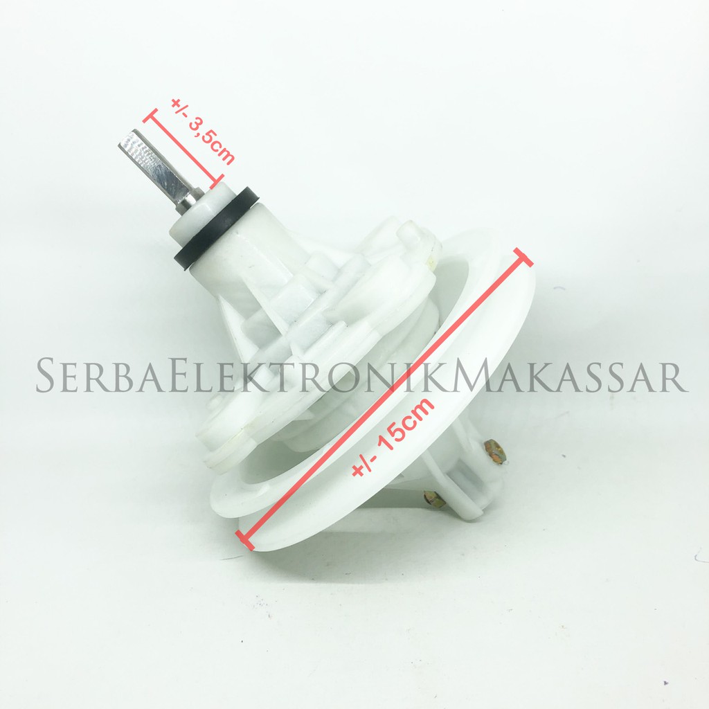 Gearbox Mesin Cuci Sanken As Segi Gear Box As Kotak Body Kembang 2 Tabung