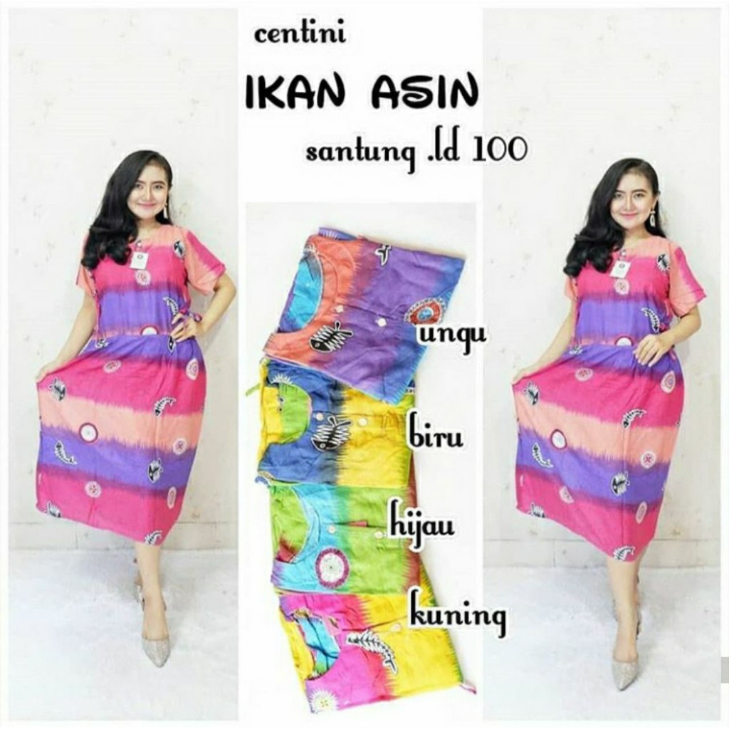 Centini Rainbow Ikan Asin Tulang ikan
