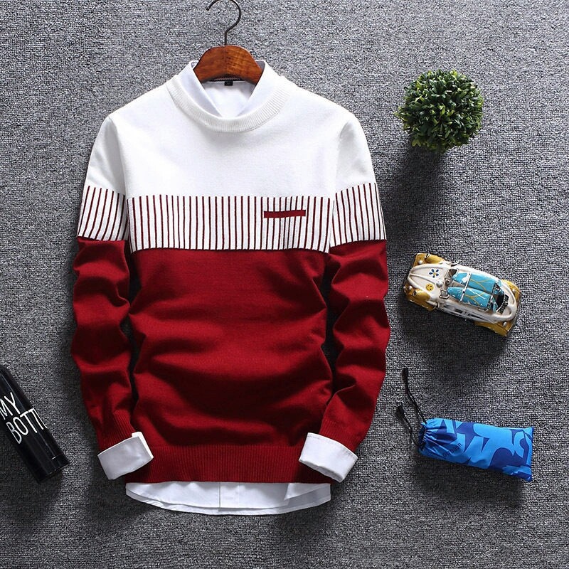 TokoMilkan - Sweater Rajut Halus Pria MARCELLO TRIBAL