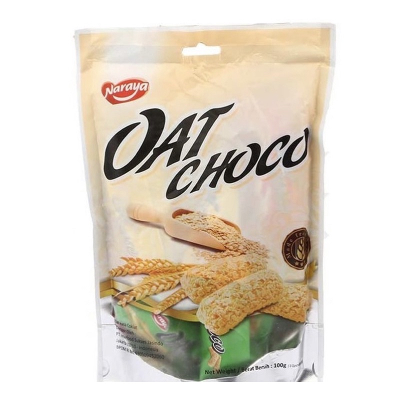 

Naraya Oat choco 100gr - Rasa cokelat Vanilla