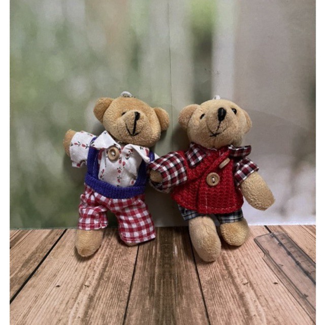 boneka teddy gantungan kunci/teddy bear keychain/gantungan teddy bear/teddy bear plush keychain/tedd