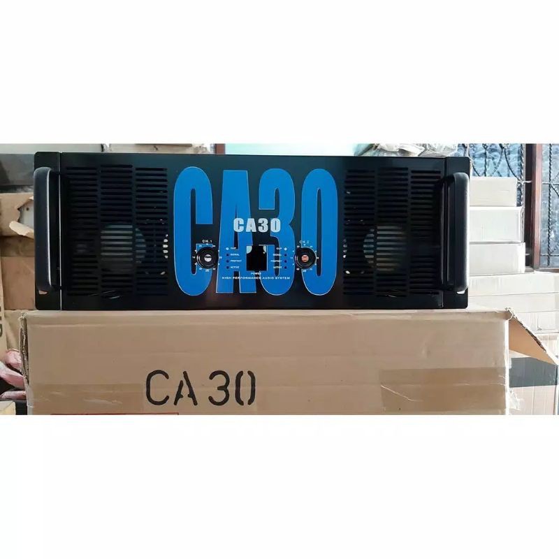 box power amplifier sound system ca30 4u gas original
