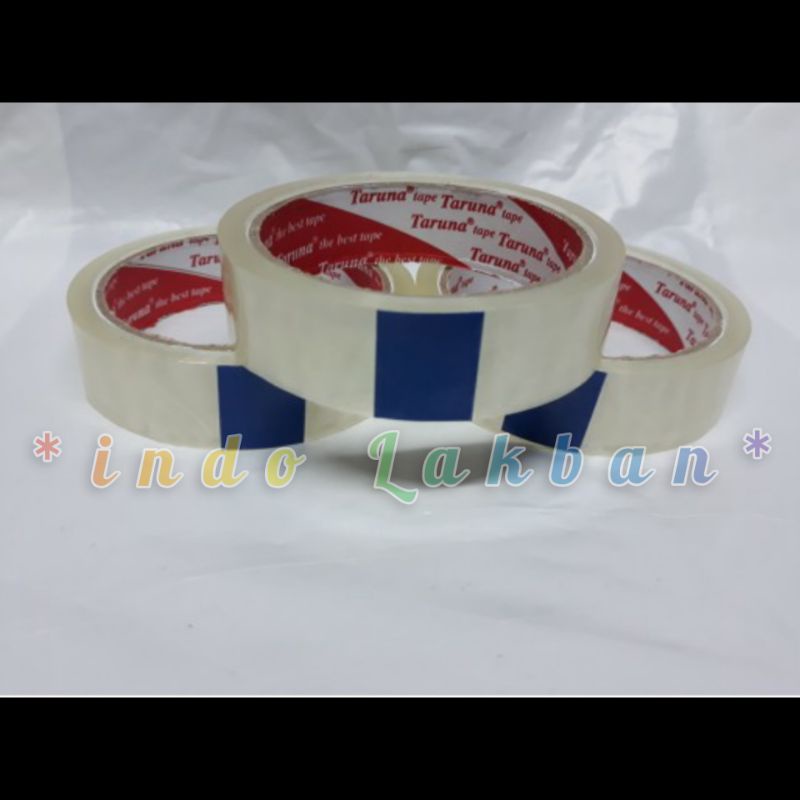 

lakban bening 1in ( harga per slop / per toros isi 6pcs )