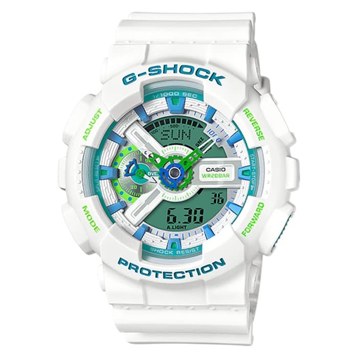 Casio G-Shock Special Color Models GA-110WG-7ADR Men Digital Analog