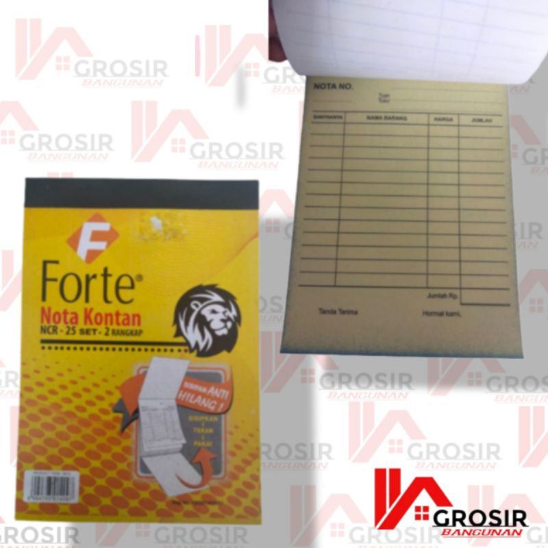 

Buku Nota Kontan/Bon 2 Rangkap/Nota/Nota kontan/Book/