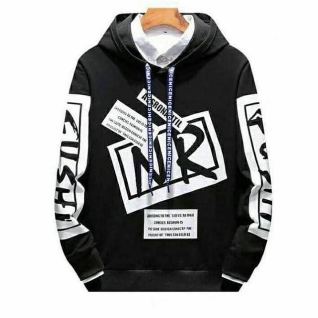 NR HOODIE SWEATER COWOK STYLE POPULER MY