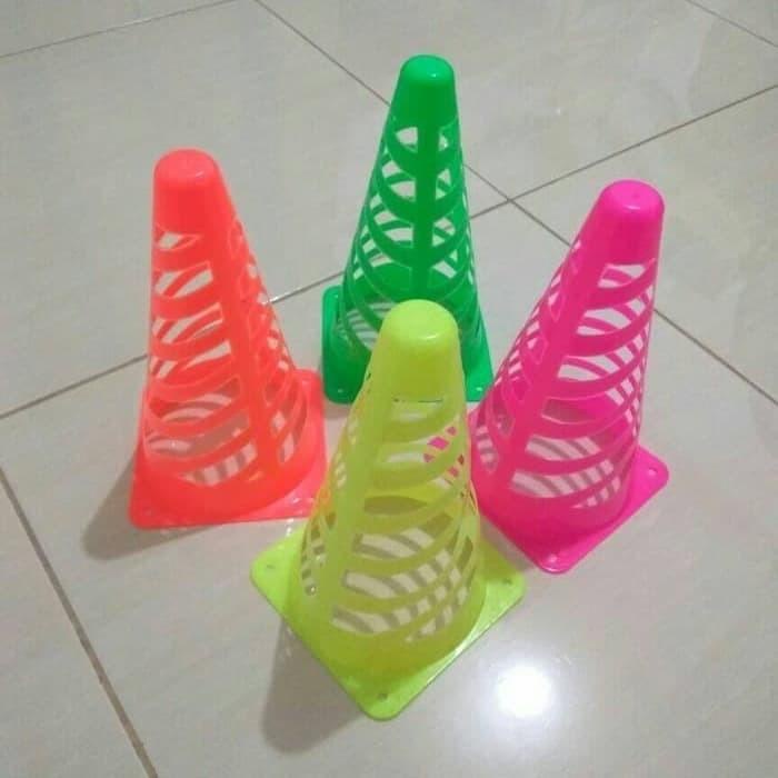 Cone Paket 1 Lusin Cone Kerucut Bolong Olahraga