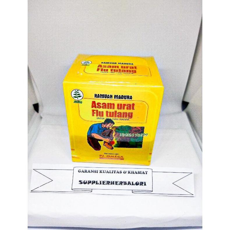 ASAM URAT RAMUAN MADURA ORIGINAL ISI 15SACHET DISKON