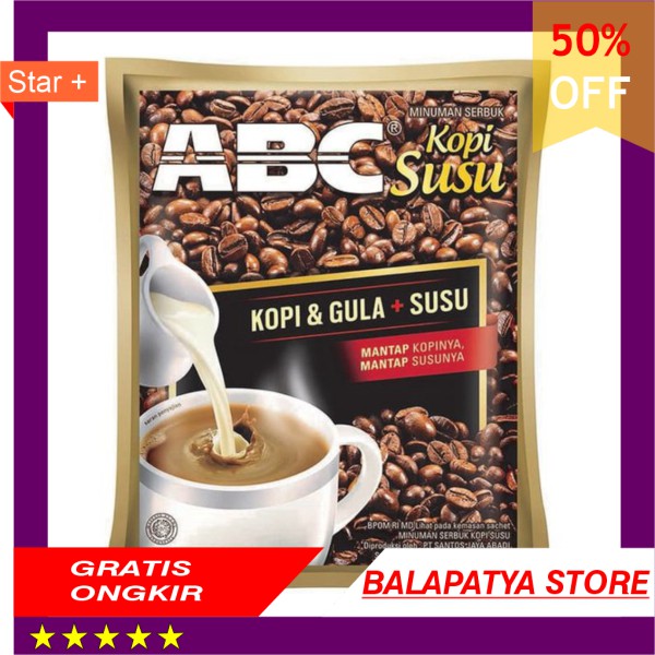 

TERMURAH Kopi ABC Susu Isi 10 Pcs