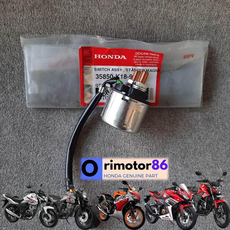 Bendik Verza Bendik Stater Verza CB 150 CBR 150 Megapro New Tiger 35850K18901 Relay Stater Swit Stat