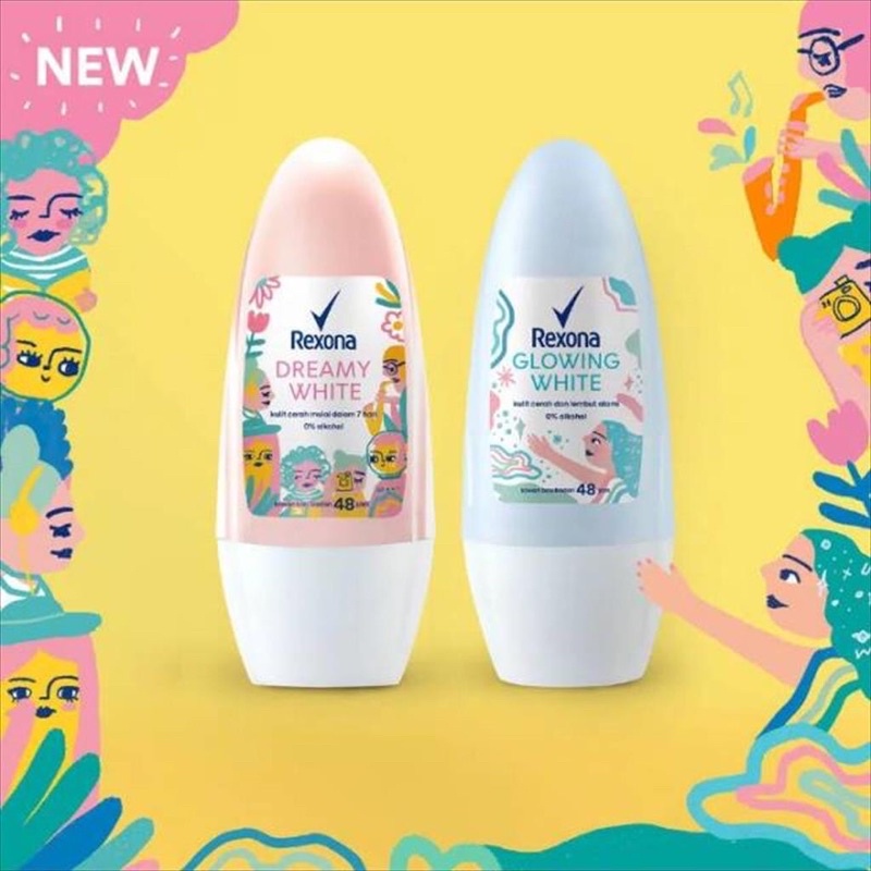 Rexona Glowing White dan Dreamy White